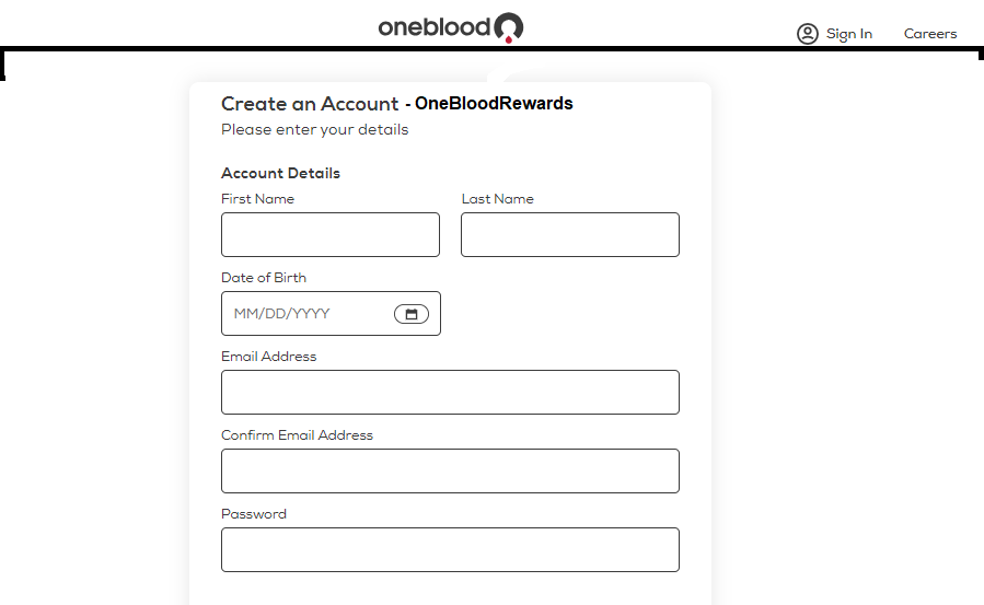 How To Create Your OneBloodRewards Portal Account